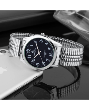 Men Klasické Quartz Analog Watch PERFECT X410-04 Černá Dial 38mm image 1