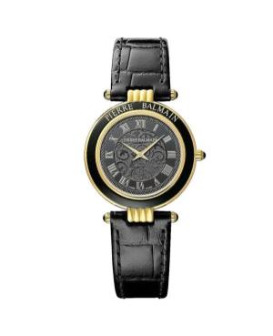 Women Classic Fashion Luxury Swiss Quartz Analog Watch BALMAIN B8137.32.12 Black Dial 30mm