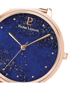 Women Classic Fashion Quartz Analog Watch PIERRE LANNIER 028K968 Blue Dial 35mm image 4