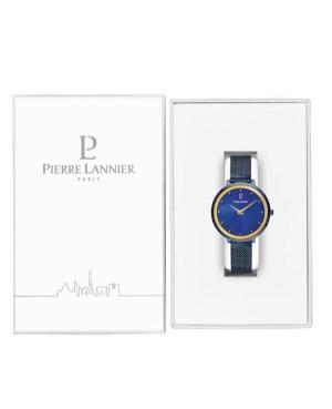 Women Fashion Klassisch Quartz Analog Watch PIERRE LANNIER 033L869 Blau Dial 33mm image 1