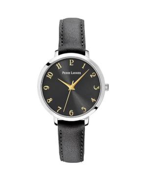 Women Classic Quartz Analog Watch PIERRE LANNIER 046H633 Black Dial 30mm
