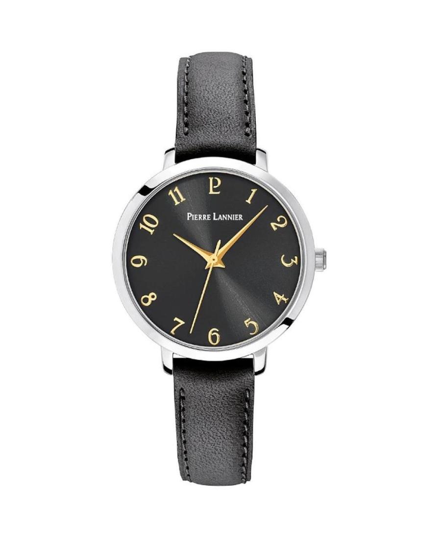 Women Classic Quartz Analog Watch PIERRE LANNIER 046H633 Black Dial 30mm