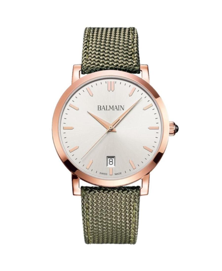 Men Classic Swiss Quartz Analog Watch BALMAIN B4429.92.26 Silver Dial 40mm