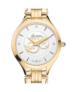 Women Classic Swiss Quartz Analog Watch BALMAIN B4510.33.16 White Dial 30mm image 2