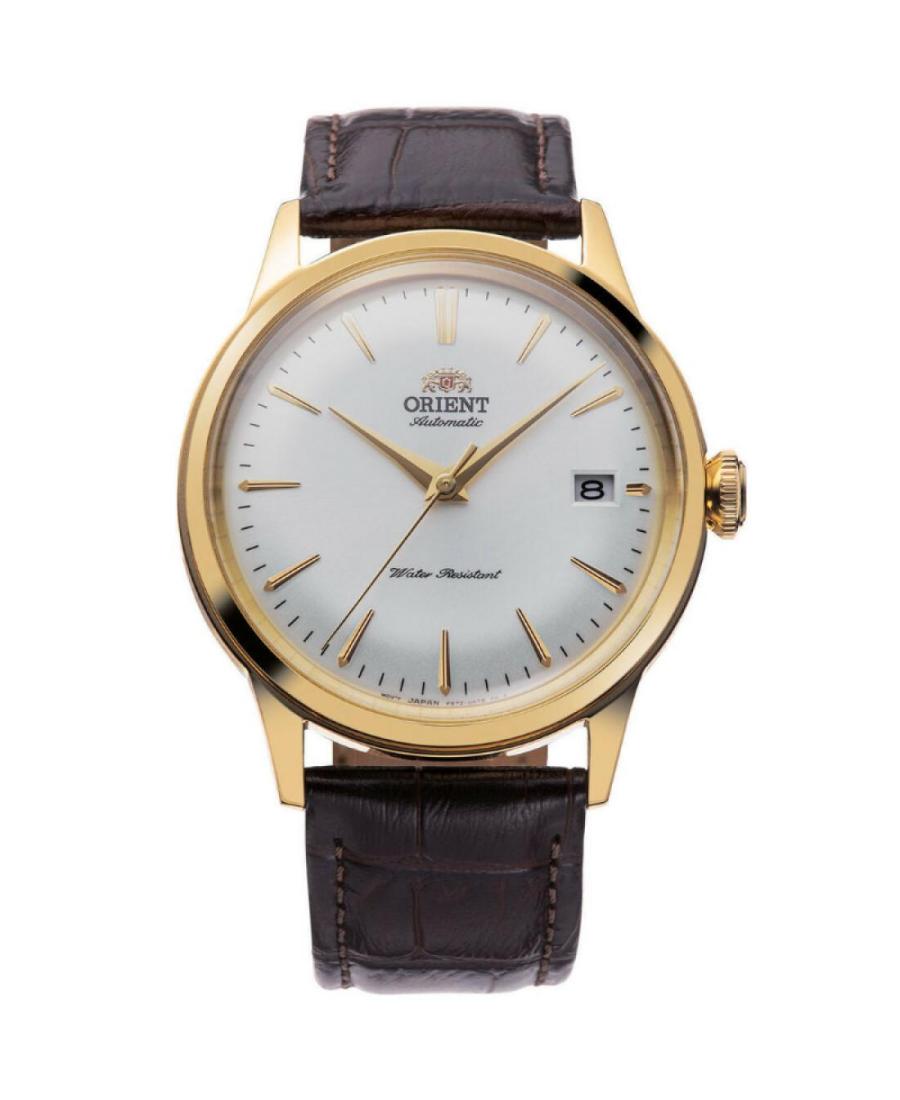 Men Klassisch Japan Automatic Analog Watch ORIENT RA-AC0M01S30B Silver Dial 38mm