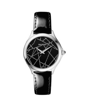 Women Fashion Classic Swiss Quartz Analog Watch BALMAIN B4751.32.67 Black Dial 34mm