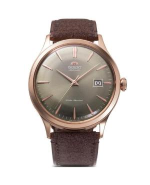 Men Classic Japan Automatic Analog Watch ORIENT RA-AC0P04Y30B Brown Dial 42mm