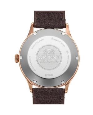 Mężczyźni klasyczny Japonia automatyczny analogowe Zegarek ORIENT RA-AC0P04Y30B Brązowy Wybierz 42mm image 3
