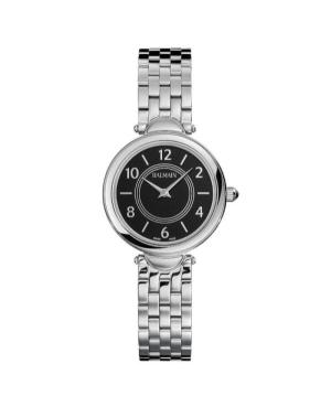 Women Classic Swiss Quartz Analog Watch BALMAIN B8151.33.64 Black Dial 29mm