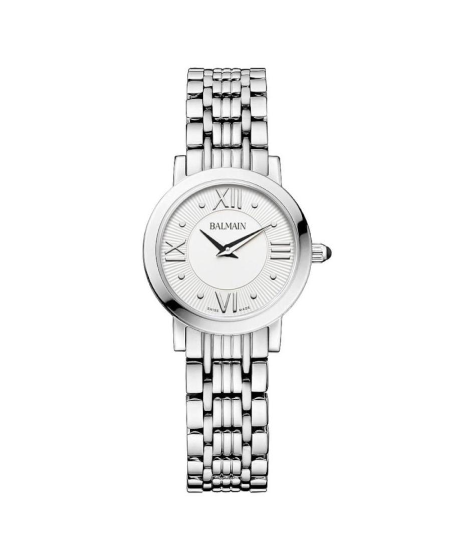 Moteriškas Klasikinis Swiss Kvarcinis Rodyklinis Watch BALMAIN B4691.33.22 Sidabras Dial