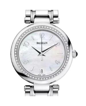 Moteriškas Klasikinis Luxury Swiss Kvarcinis Rodyklinis Watch BALMAIN B2645.33.84 Perlamutrinis Dial 37mm image 2