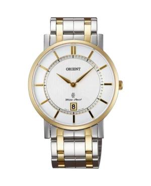 Mężczyźni klasyczny Japonia kwarcowy analogowe Zegarek ORIENT FGW01003W0 Srebrna Wybierz 38mm