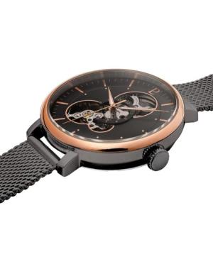 Women Fashion Klassisch Automatic Analog Watch Skeleton PIERRE LANNIER 349A739 Silver color Dial 37mm image 3