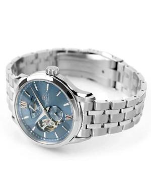 Men Klassisch Luxury Japan Automatic Analog Watch Skeleton ORIENT STAR RE-AV0B08L00B Blau Dial 41mm image 7