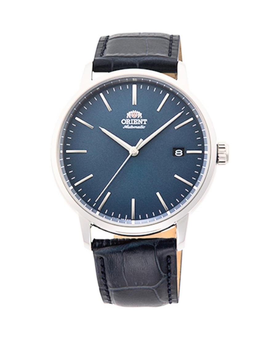 Mężczyźni klasyczny Japonia automatyczny analogowe Zegarek ORIENT RA-AC0E04L30B Niebieska Wybierz 40mm