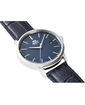 Mężczyźni klasyczny Japonia automatyczny analogowe Zegarek ORIENT RA-AC0E04L30B Niebieska Wybierz 40mm image 5