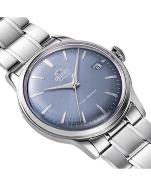 Vyriškas Klasikinis Japoniškas Kvarcinis - elektroninis, Solar Rodyklinis Watch ORIENT RA-AC0M10L30B Mėlyna Dial 38mm image 5