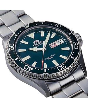 Men Classic Sports Diver Japan Automatic Analog Watch ORIENT RA-AA0004E39B Blue Dial 42mm image 7