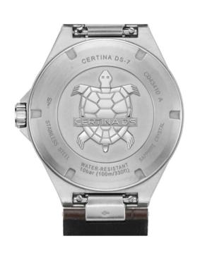 Men Classic Swiss Quartz Analog Watch CERTINA C043.410.16.031.00 Silver color Dial image 3