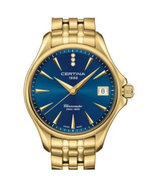 Women Klasické Diver Swiss Quartz Analog Watch CERTINA C032.051.33.046.00 Modrá Dial 34mm image 5