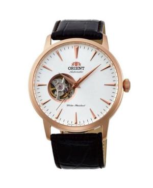 Men Classic Japan Automatic Analog Watch Skeleton ORIENT TAG02002W0 White Dial 41mm