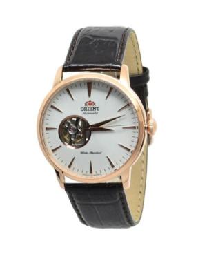 Vyriškas Klasikinis Japoniškas Kvarcinis - elektroninis, Solar Rodyklinis Watch Papuoštas graviruotais ornamentais ORIENT TAG020 image 5