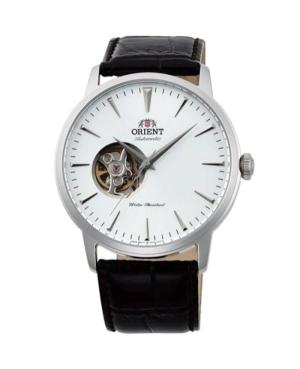 Men Klasické Japan Automatic Analog Watch Skeleton ORIENT TAG02005W0 Bílá Dial 41mm