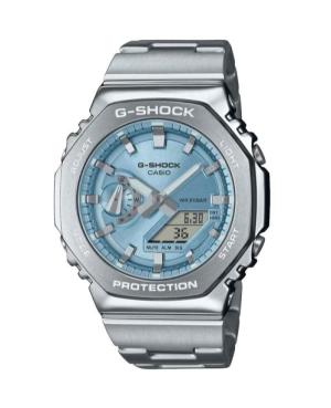 Men Sports Functional Diver Japan Quartz Digital Watch Timer CASIO GM-2110D-2AER G-Shock Blue Dial