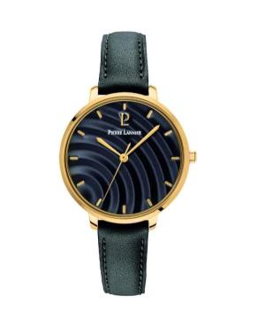 Moteriškas Klasikinis Kvarcinis Rodyklinis Watch PIERRE LANNIER 065L533 Juodas Dial 35mm