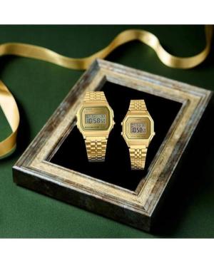 Women Sports Japan Quartz Digital Watch Alarm CASIO LA680WEGV-9AEF Golden Dial 28mm image 4