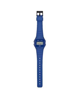 Mężczyźni sportowy Japonia kwarcowy cyfrowe Zegarek Budzik CASIO F-91WB-2A1EF Niebieska Wybierz 34mm image 4