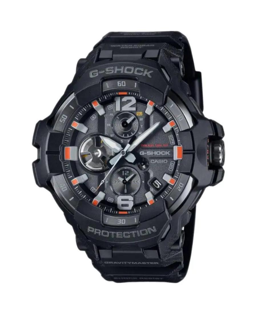 Mężczyźni sportowy Funkcjonalny Diver Japonia kwarcowy analogowe Zegarek Chronograf CASIO GR-B300EC-1AER G-Shock Czarny Wybierz 