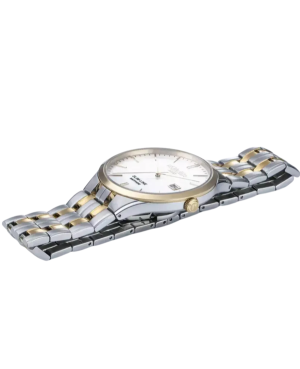 Vyriškas Klasikinis Swiss Kvarcinis Watch ROAMER 512833 47 35 20 Balta Dial 40mm image 2