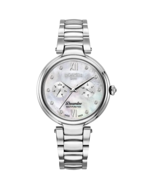 Women Klassisch Swiss Quartz Watch ROAMER 600821 41 29 50 Mother of Pearl Dial 36mm