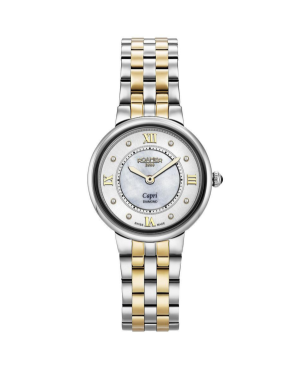 Women Klasické Swiss Quartz Watch ROAMER 859845 47 29 50 Mother of Pearl Dial 30mm