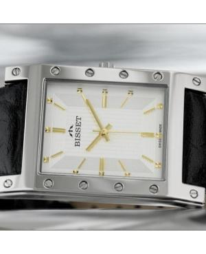 Men Fashion Klasické Swiss Quartz Analog Watch BISSET BSCC81SISG03BX Bílá Dial 33mm image 1