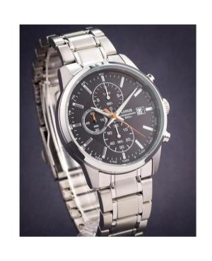Men Fashion Klassisch Japan Quartz Analog Watch Chronograph LORUS RM331DX-9 Schwarz Dial 42mm image 2