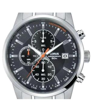 Mężczyźni Moda klasyczny Japonia kwarcowy analogowe Zegarek Chronograf LORUS RM331DX-9 Czarny Wybierz 42mm image 3