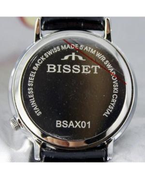 Women Fashion Klassisch Swiss Quartz Analog Watch BISSET BSAX01QLSBKBK Schwarz Dial 35mm image 1