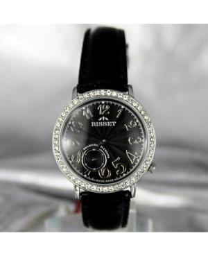 Women Fashion Klassisch Swiss Quartz Analog Watch BISSET BSAX01QLSBKBK Schwarz Dial 35mm image 5