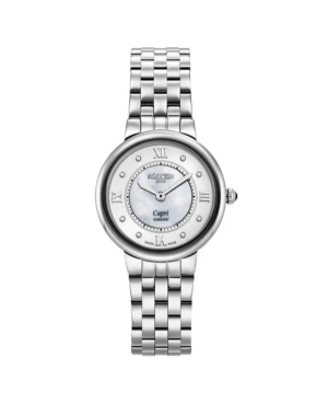 Women Classic Swiss Quartz Watch ROAMER 859845 41 29 50 Mother of Pearl Dial 30mm