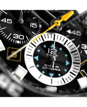 Men Sports Diver Luxury Quartz Analog Watch Chronograph VOSTOK EUROPE VK67-650E725BRLE Černá Dial 49.5mm image 7