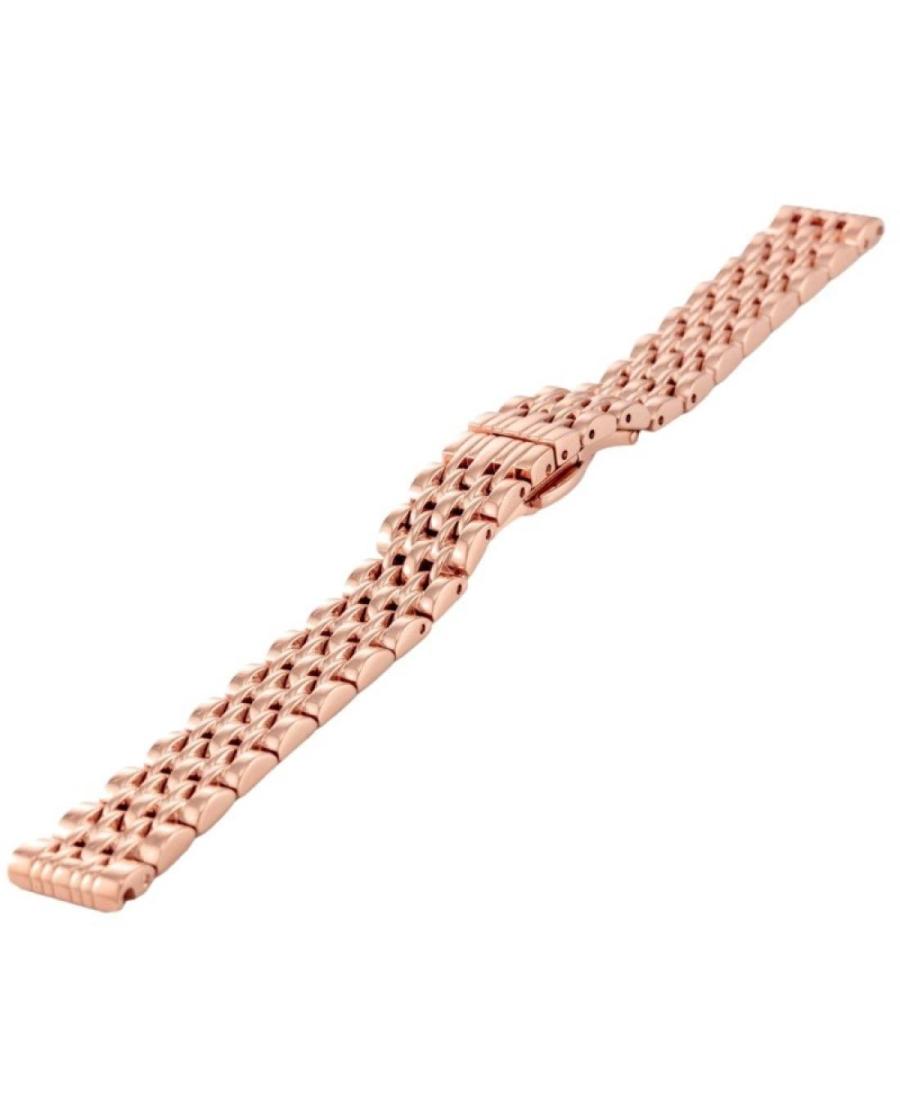 Браслет для часов BISSET BR-116/14 ROSE GOLD Металл 14 мм
