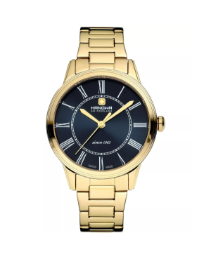Kobiety klasyczny kwarcowy Zegarek HANOWA HAWLG0000910 Niebieska Wybierz 34mm