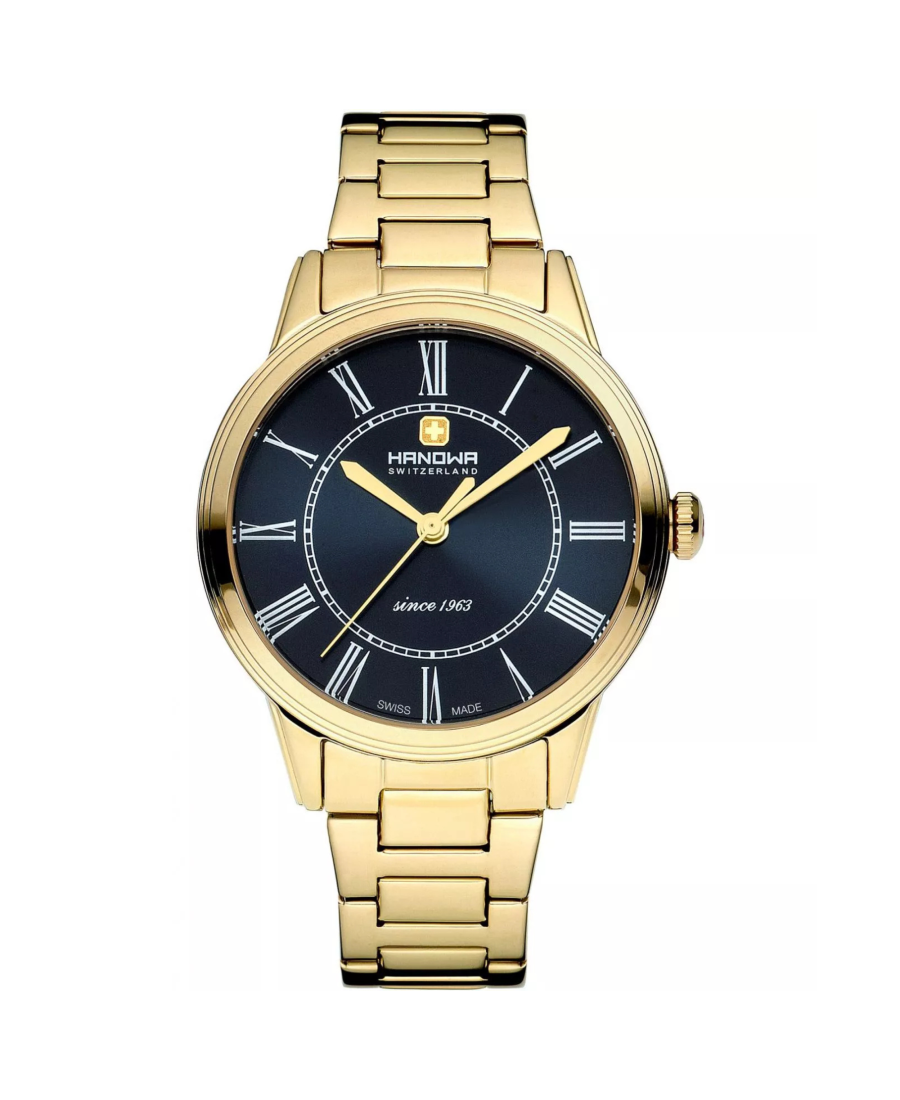 Kobiety klasyczny kwarcowy Zegarek HANOWA HAWLG0000910 Niebieska Wybierz 34mm