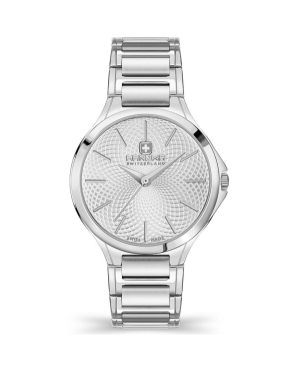Men Klassisch Quartz Watch HANOWA HAWUG2100202 Weiß Dial 40mm