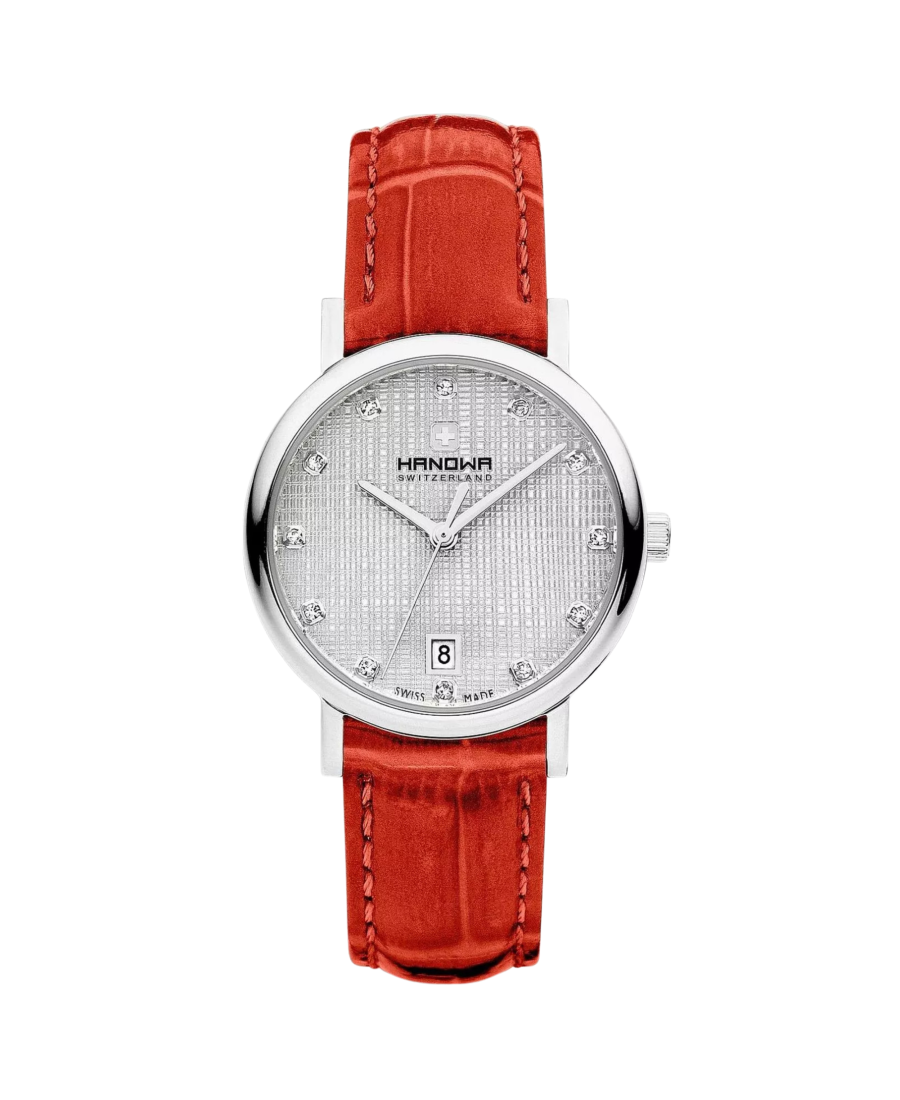 Women Classic Quartz Watch HANOWA HAWLB2200505 Silver Dial