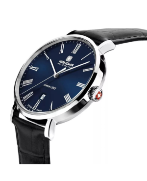 Men Klasické Quartz Watch HANOWA HAWGB0001003 Modrá Dial 41mm image 2