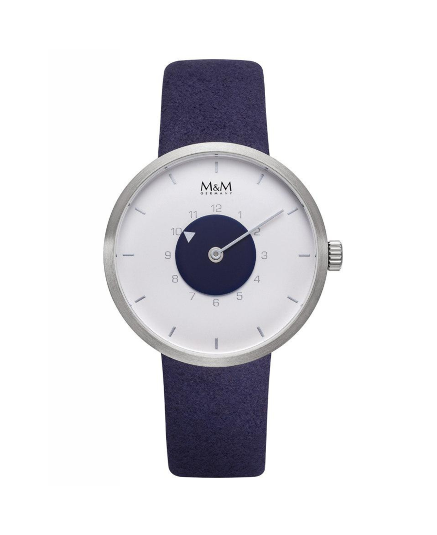 Women Fashion Quartz Watch M&M M11950-923 Bílá Dial 36mm