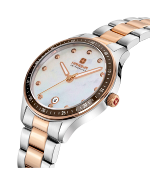 Moteriškas Klasikinis Kvarcinis Watch HANOWA HAWLH2200360 Perlamutrinis Dial 38mm image 3